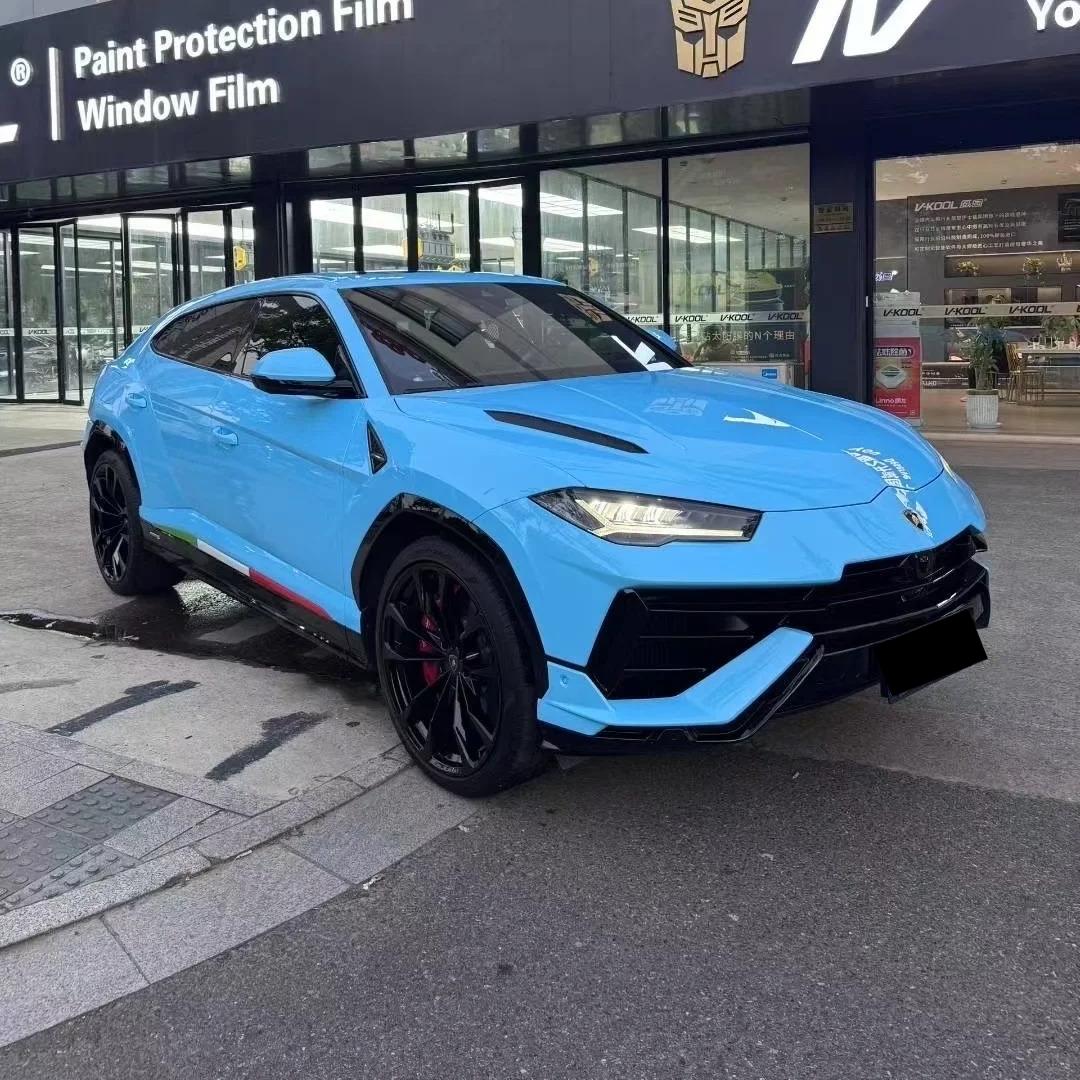 TPU Gloss Light Sky Blue PPF Paint Protection Film