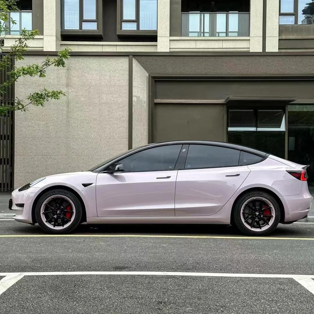 TPU Glossy Misty Purple Colored PPF Paint Protection Film