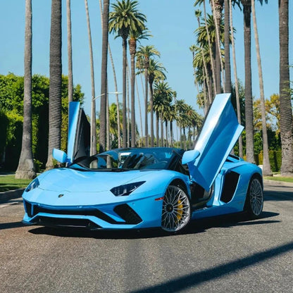 TPU Gloss Light Sky Blue PPF Paint Protection Film