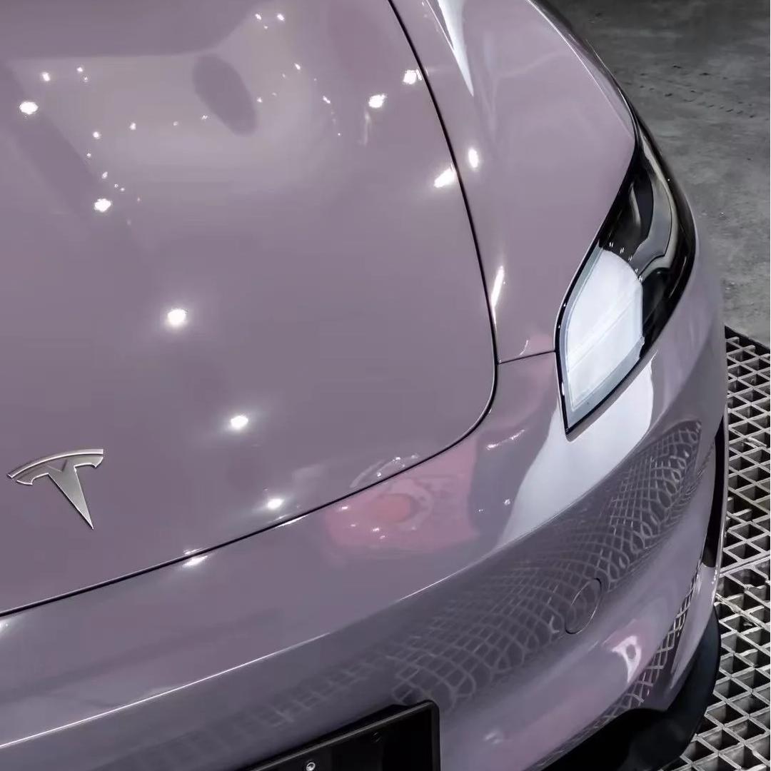 TPU Glossy Provence Lavender Purple Colored PPF Paint Protection Film