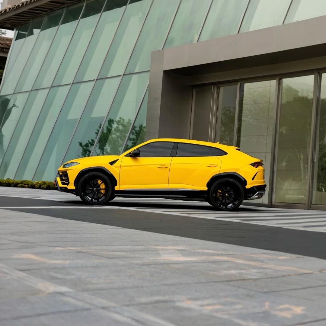 TPU Glossy Signal Yellow Colored PPF Paint Protection Film