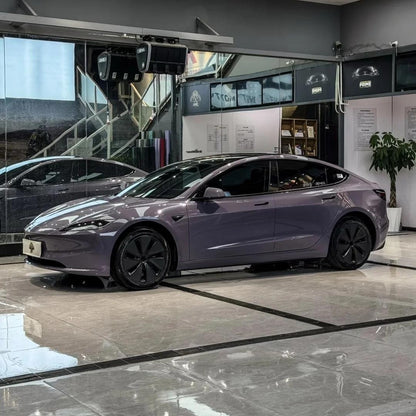TPU Glossy Provence Lavender Purple Colored PPF Paint Protection Film