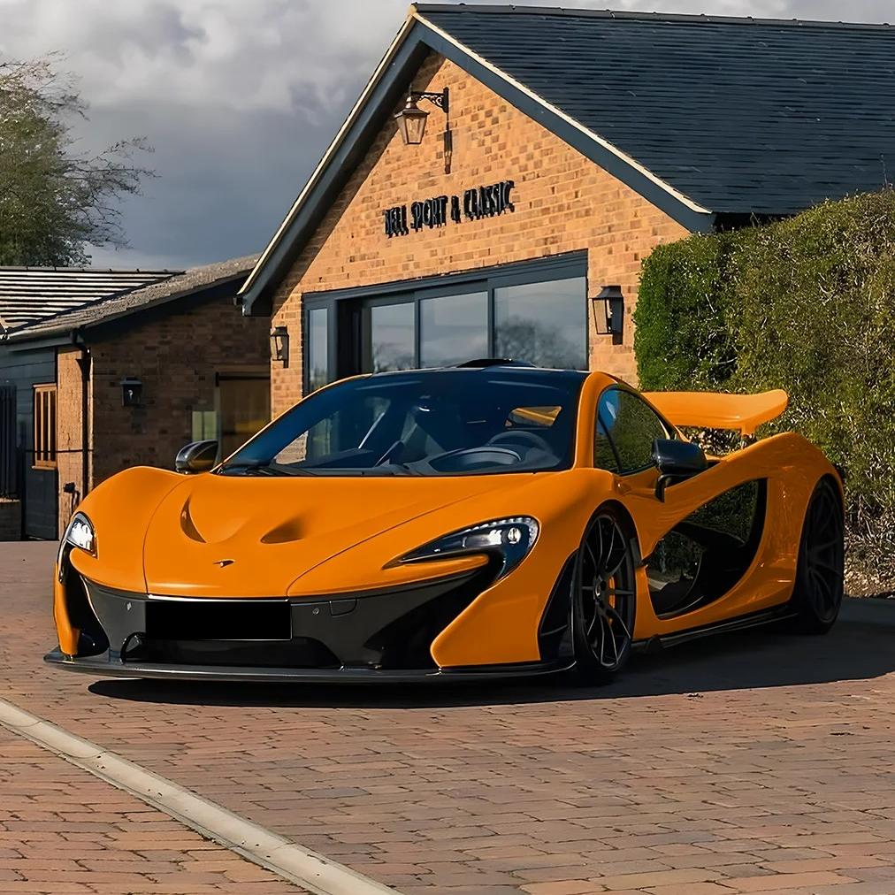 Mclaren Orange Car Vinyl Wrap