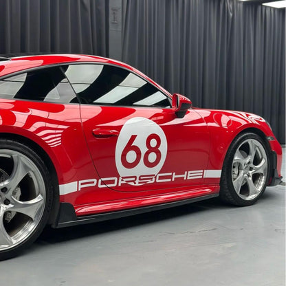 TPU Glossy Farrari Red Colored PPF Paint Protection Film