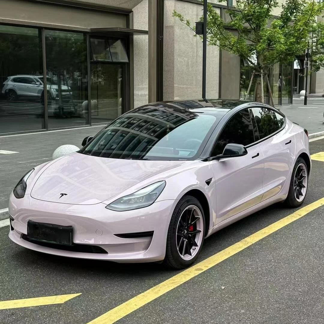 TPU Glossy Misty Purple Colored PPF Paint Protection Film