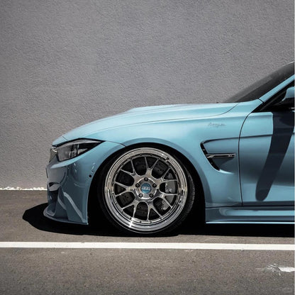 Gloss Ice Blue Car Vinyl Wrap PET