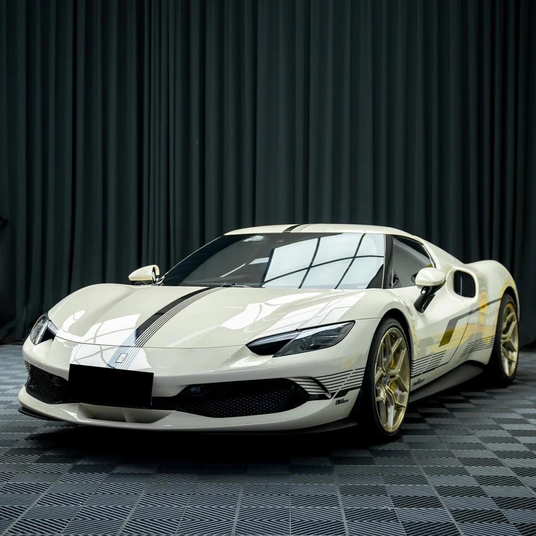 Gloss Pepper White Car Vinyl Wrap