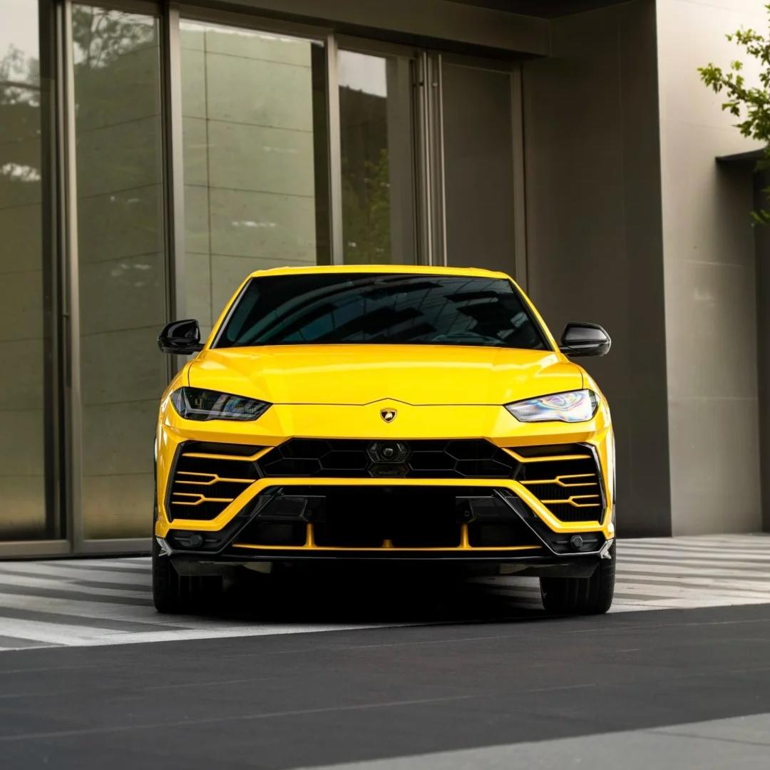 TPU Glossy Signal Yellow Colored PPF Paint Protection Film