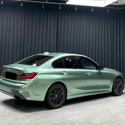 Gloss Metallic Francesca Green Car Vinyl Wrap Ferrari