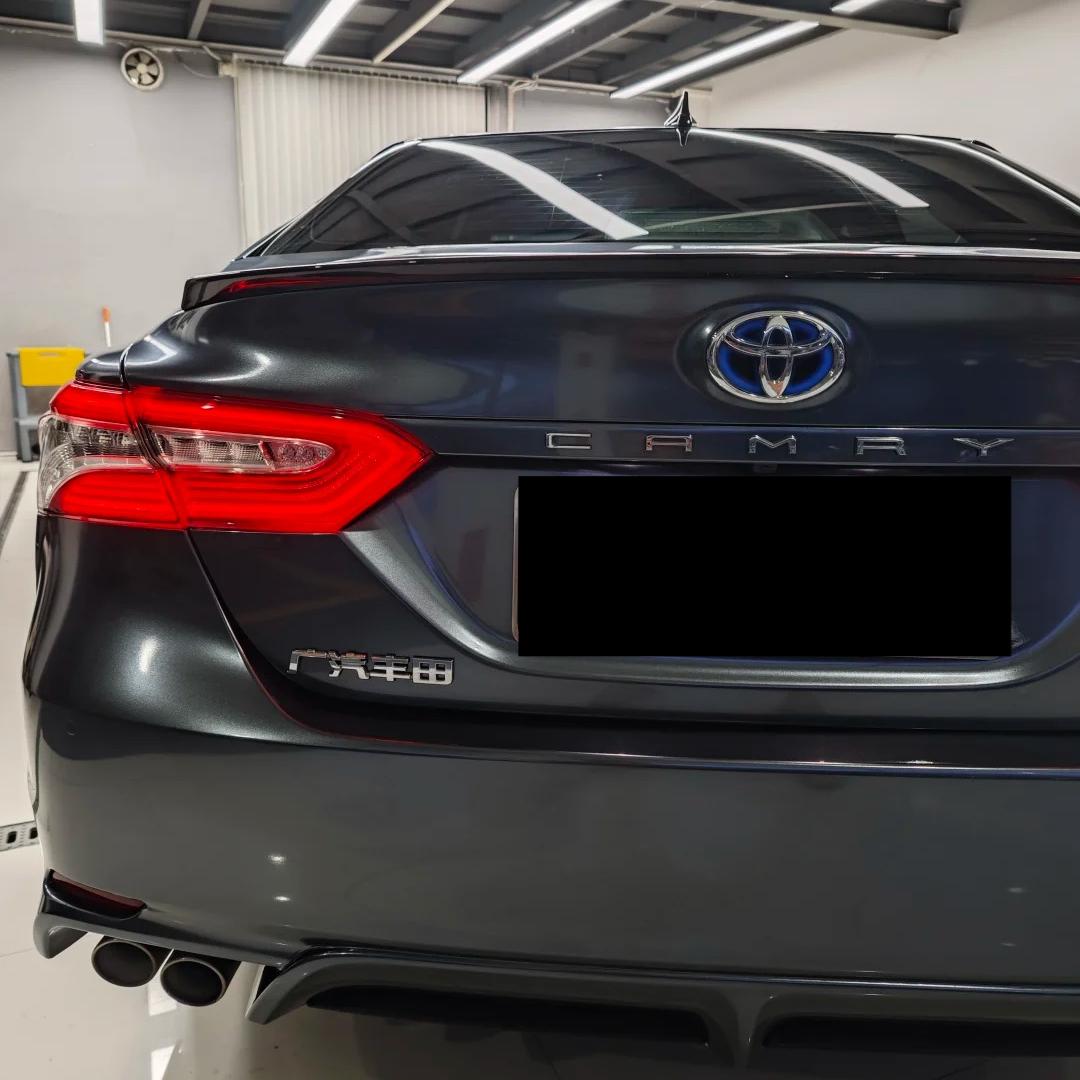 Gloss Metallic Cadet Grey Car Vinyl Wrap