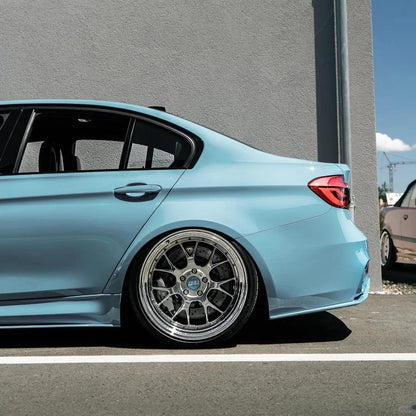 Gloss Ice Blue Car Vinyl Wrap PET