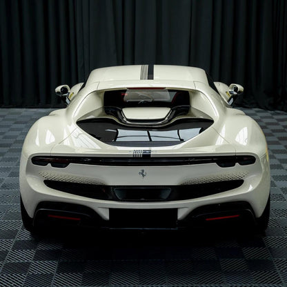 Gloss Pepper White Car Vinyl Wrap