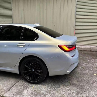 Gloss Metallic Chameleon Blue Gold Car Vinyl Wrap