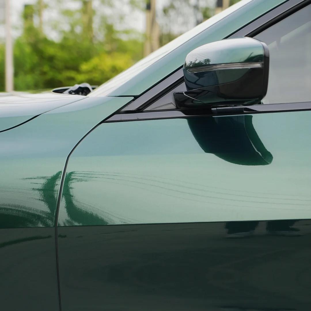 Gloss Metallic Royal Green Car Vinyl Wrap