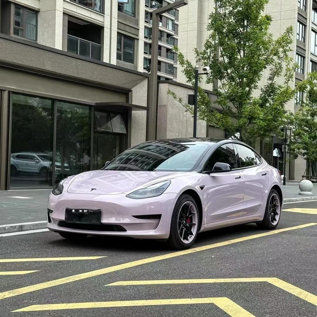 TPU Glossy Misty Purple Colored PPF Paint Protection Film