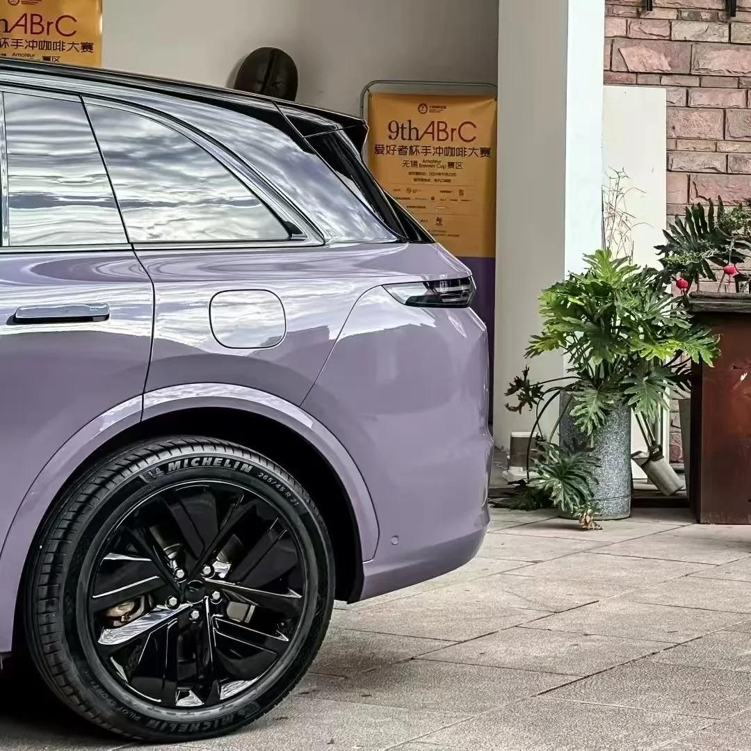 TPU Glossy Provence Lavender Purple Colored PPF Paint Protection Film