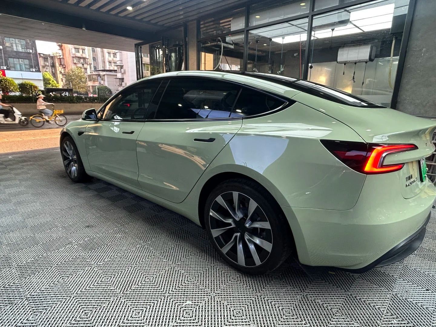 TPU Gloss Khaki Green PPF Paint Protection Film