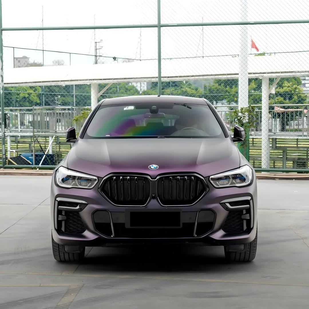 matte purple black