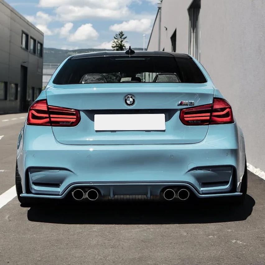 Gloss Ice Blue Car Vinyl Wrap PET
