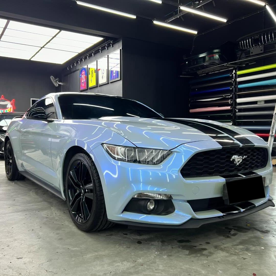 Glossy Twin Candy Fancy Rock Grey Color Fliper Car Vinyl Wrap