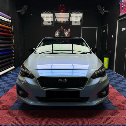 Glossy Twin Candy Fancy Rock Grey Color Fliper Car Vinyl Wrap
