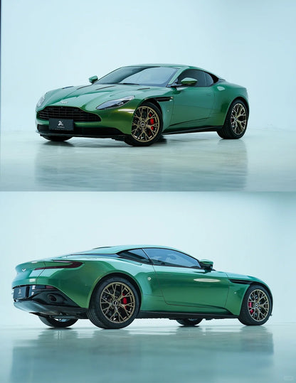 Gloss Metallic Iridescent Emerald Green Car Vinyl Wrap