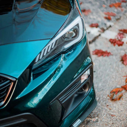 Gloss Deep British Racing Green Car Vinyl Wrap