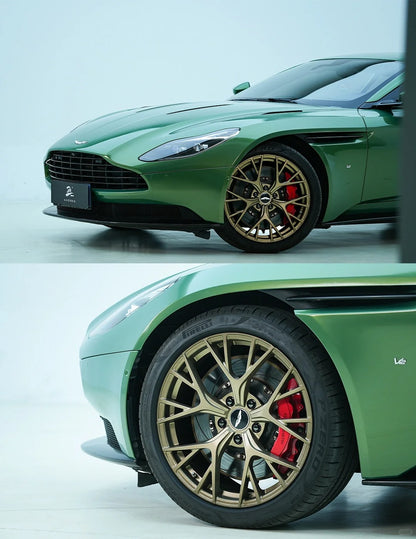 Gloss Metallic Iridescent Emerald Green Car Vinyl Wrap