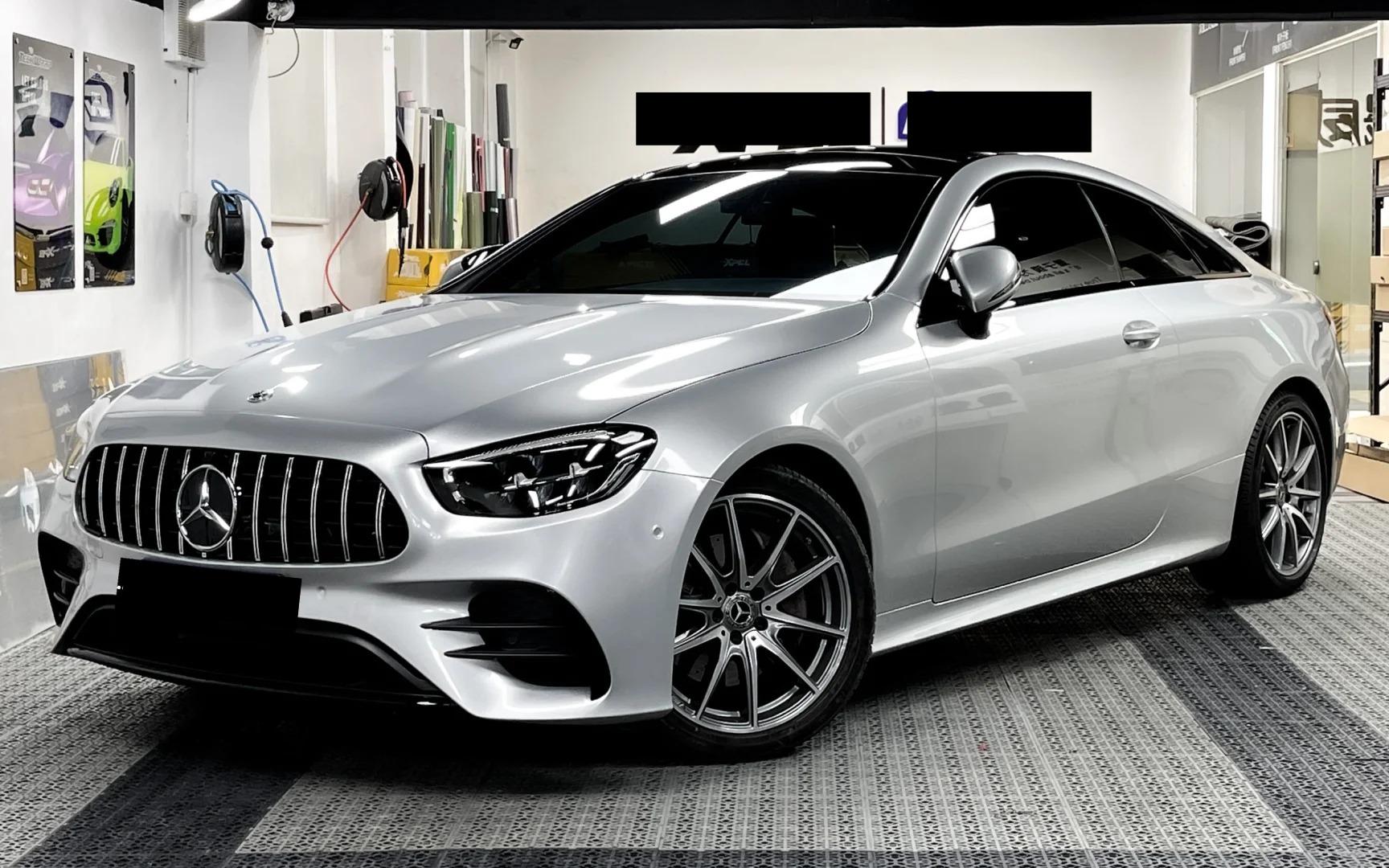Gloss Metallic Diamond Silver Car Vinyl Wrap