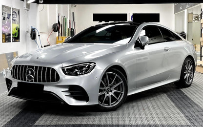Gloss Metallic Diamond Silver Car Vinyl Wrap