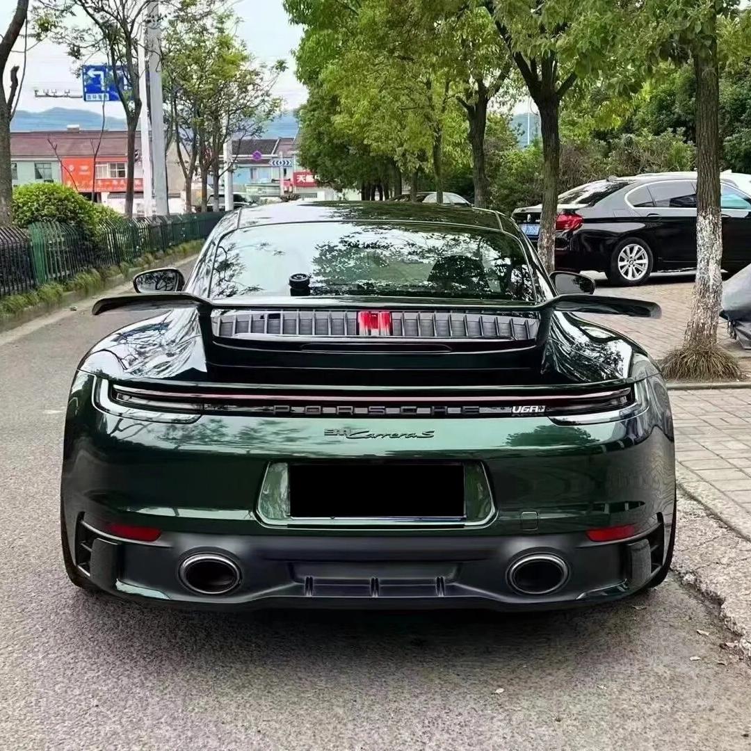 Glossy Paint Metalic Midnight Green Car Vinyl Wrap PET