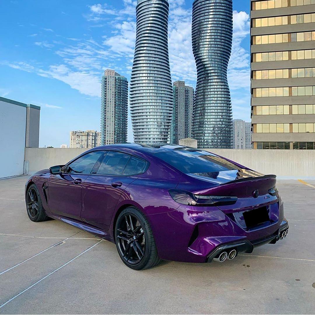 TPU Gloss Metallic Midnight Purple Paint Protection Film