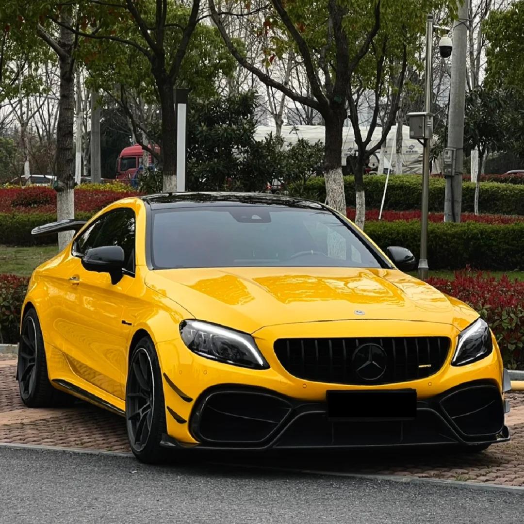 TPU Glossy Sunflower Yellow Colored PPF Paint Protection Film