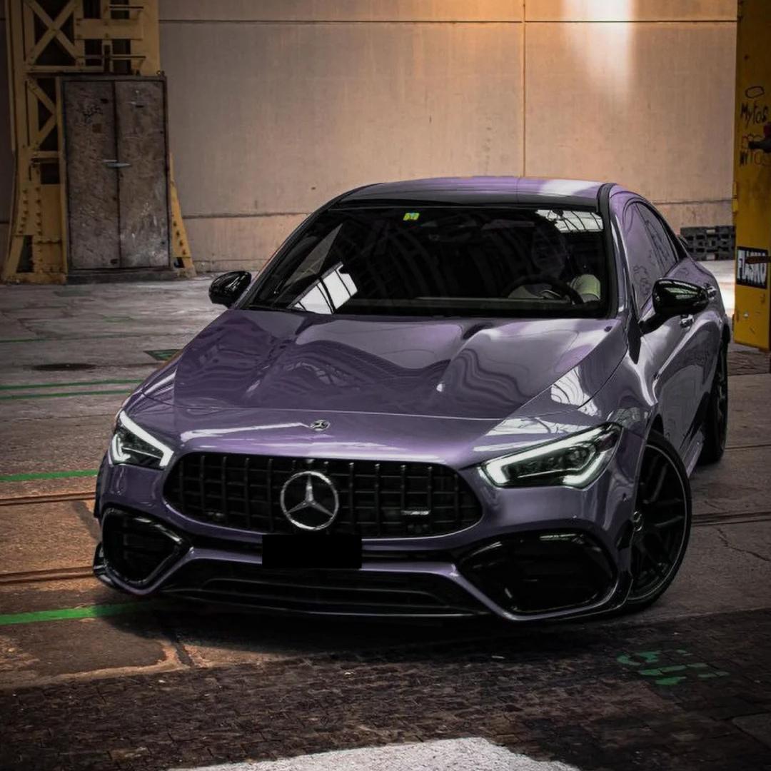Gloss Rosemary Purple Car Vinyl Wrap