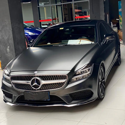 Matte Metallic Satin Mountain Grey Car Vinyl Wrap PET