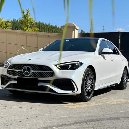 Matte Metallic Rainbow Laser White Car Vinyl Wrap PET