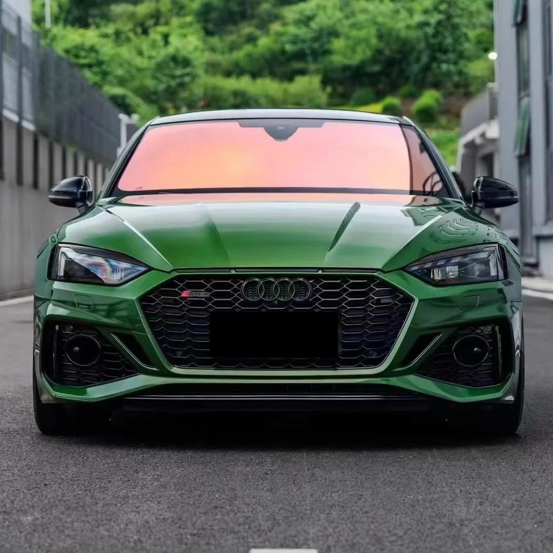 Gloss Metallic Sonoma Green Car Vinyl Wrap PET
