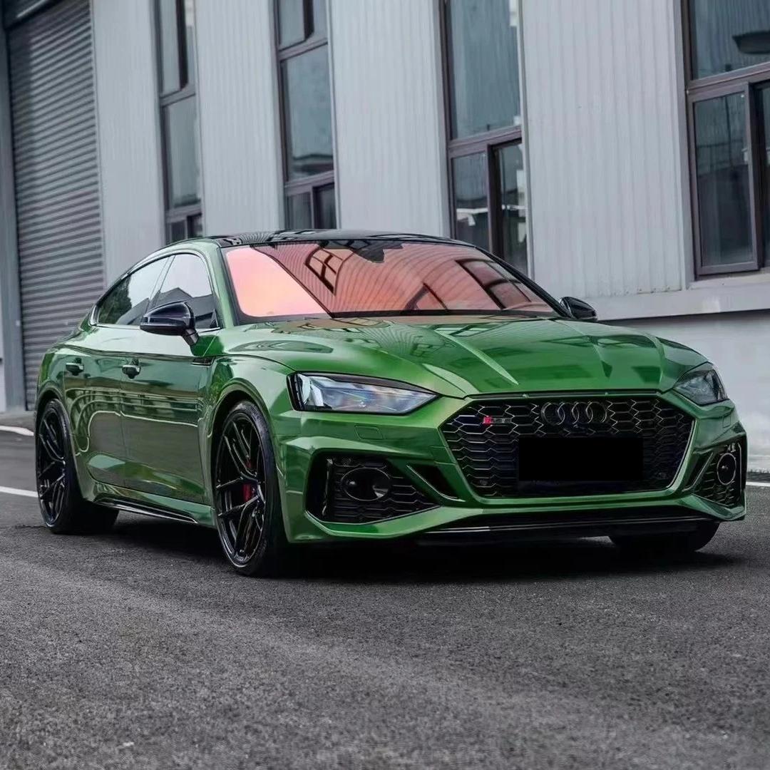 Gloss Metallic Sonoma Green Car Vinyl Wrap PET