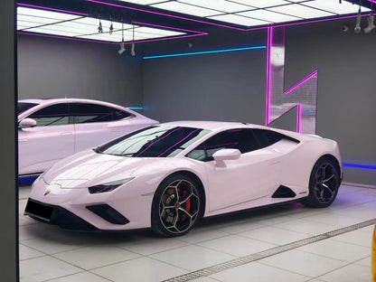 Gloss Mary Kary Pink Car Vinyl Wrap