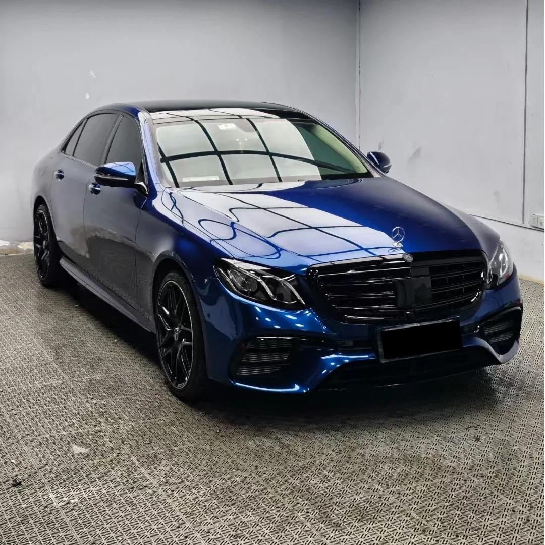 Gloss Indigo Blue Car Vinyl Wrap PET