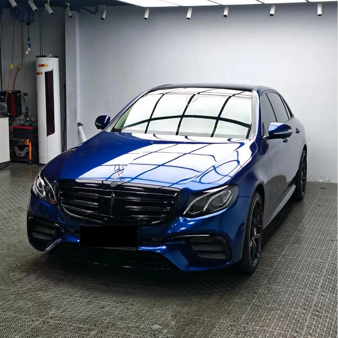 Gloss Indigo Blue Car Vinyl Wrap PET