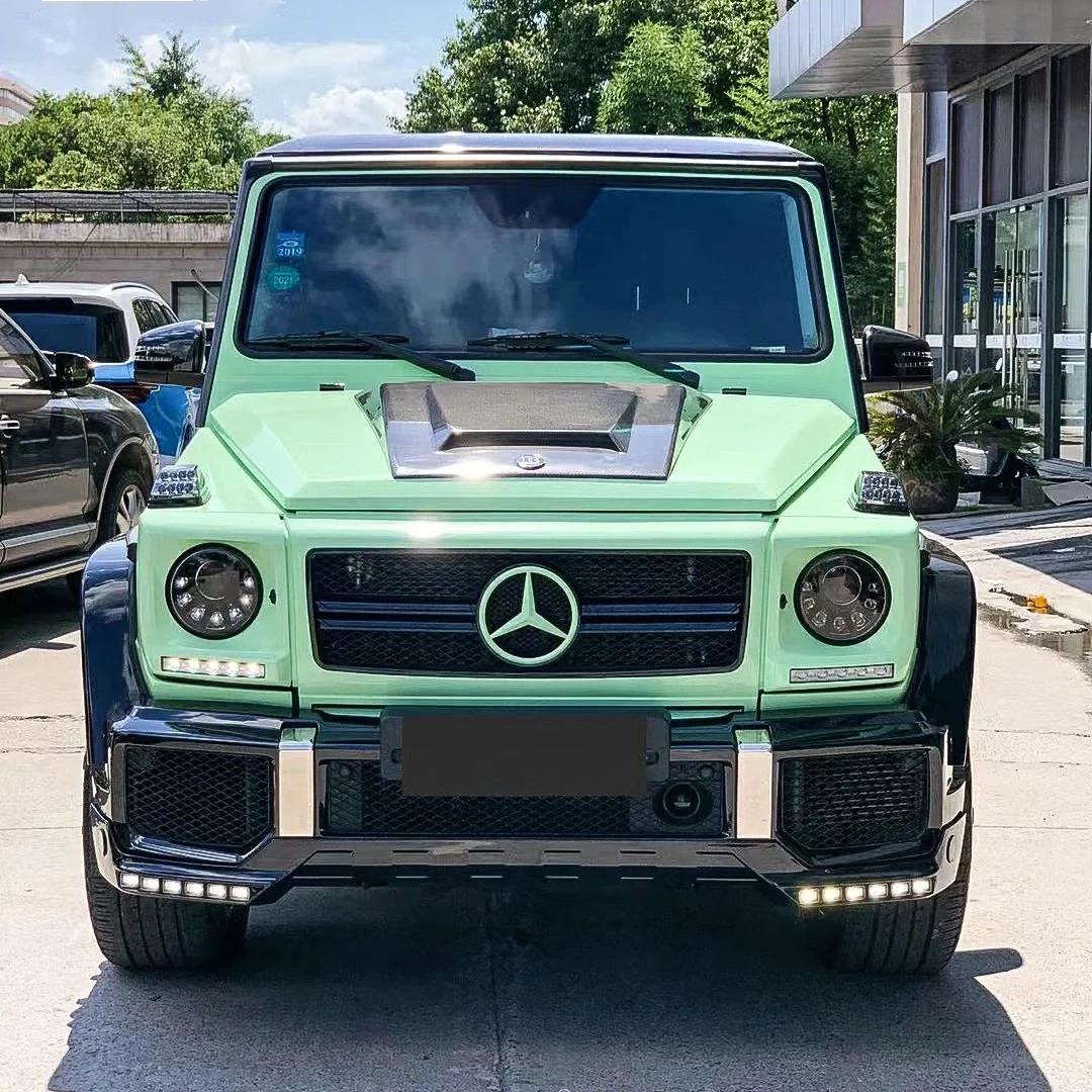 Gloss Hazy Green Car Vinyl Wrap PET
