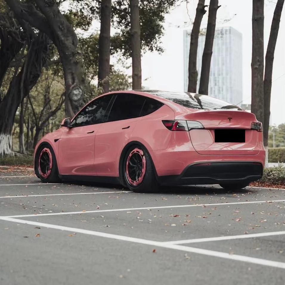 Gloss Morganite Red Car Vinyl Wrap