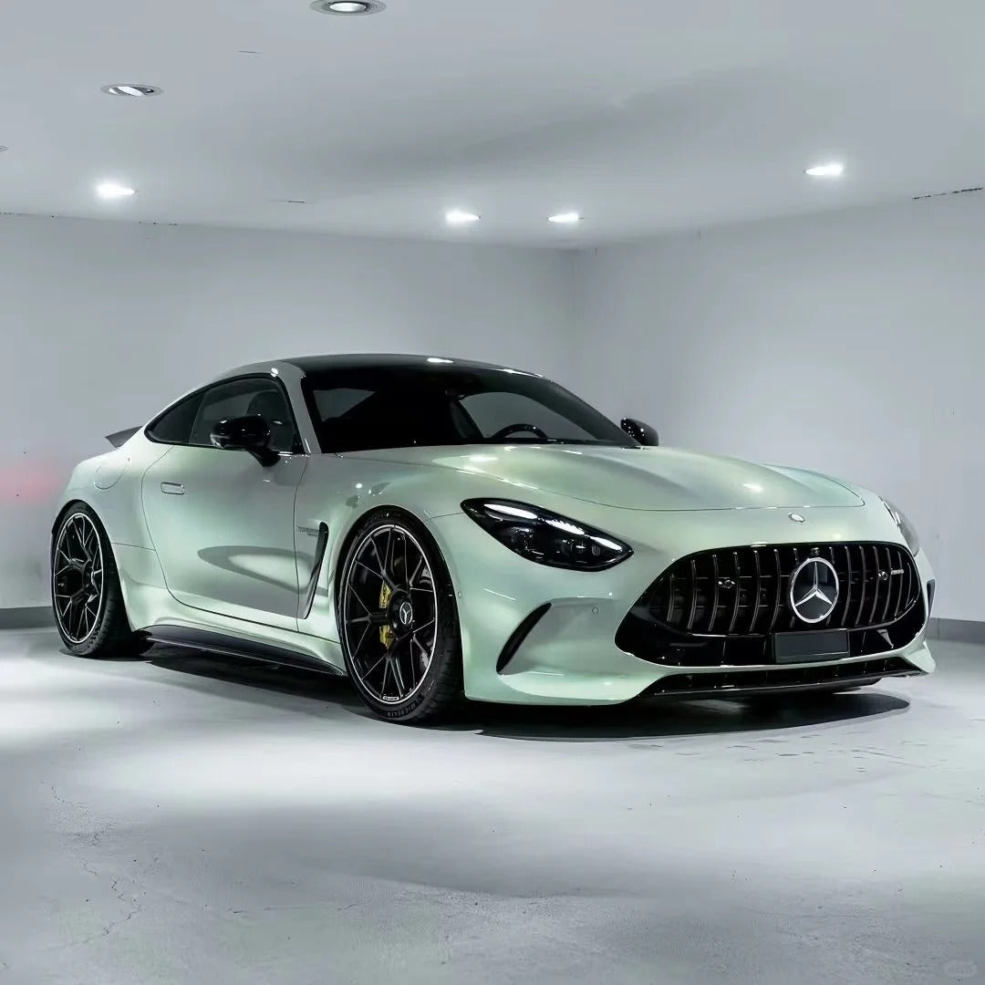 Gloss Metallic Hadlin Green Car Vinyl Wrap PET