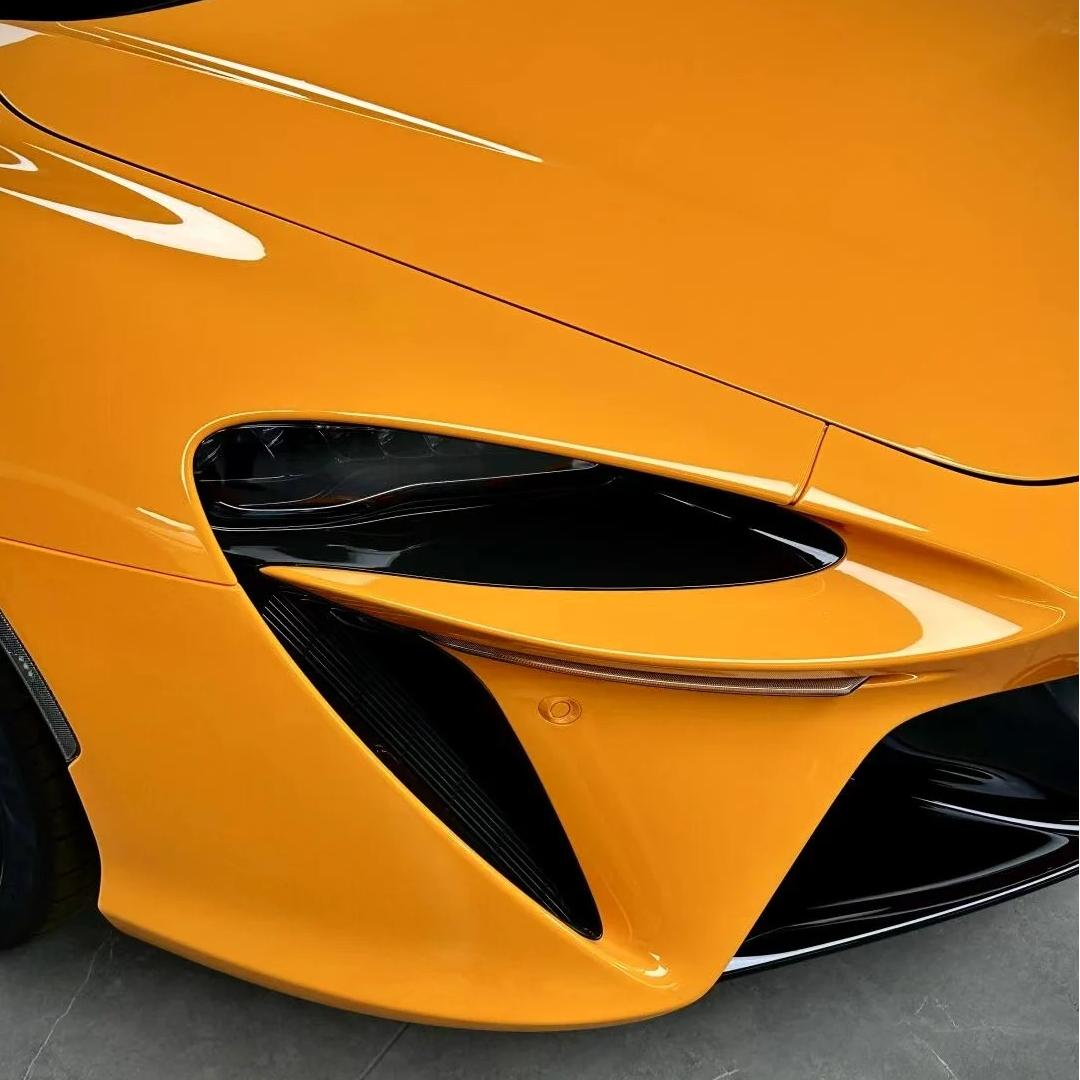 TPU Gloss Mclaren Orange Colored PPF Paint Protection Film