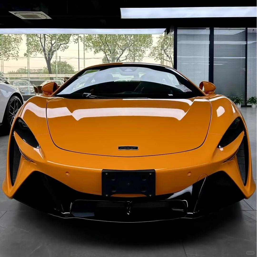 TPU Gloss Mclaren Orange Colored PPF Paint Protection Film