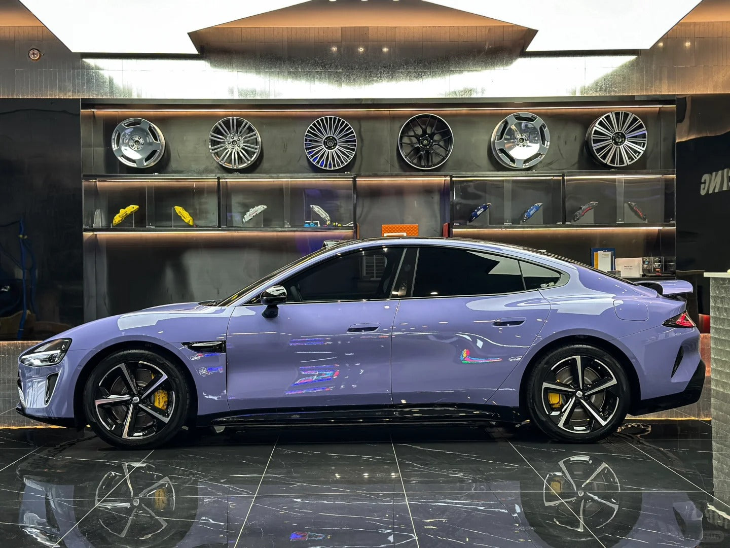 TPU Gloss Victoria Purple PPF Paint Protection Film