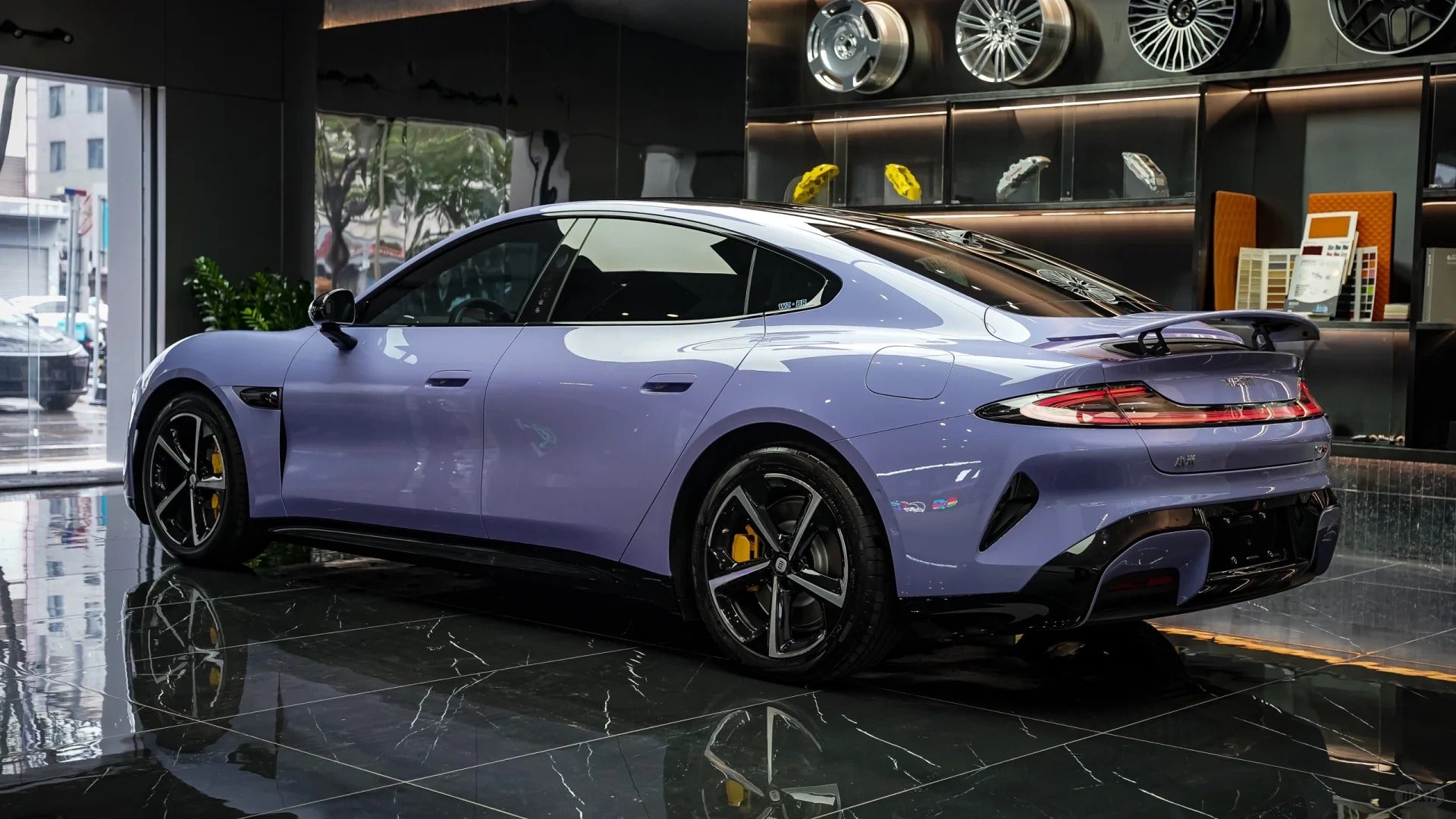 TPU Gloss Victoria Purple PPF Paint Protection Film