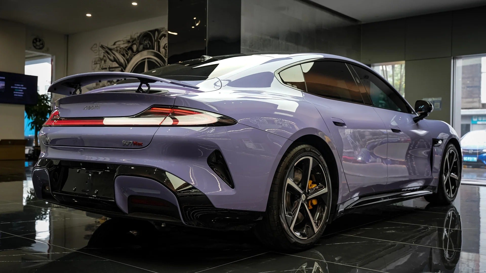 TPU Gloss Victoria Purple PPF Paint Protection Film