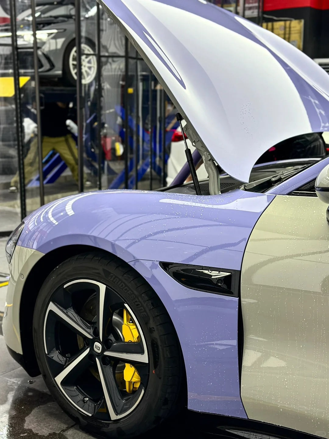 TPU Gloss Victoria Purple PPF Paint Protection Film